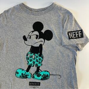 Disney X NEFF Collab Mickey Mouse Too Many People Grow Up Adult Unisex Small Tee